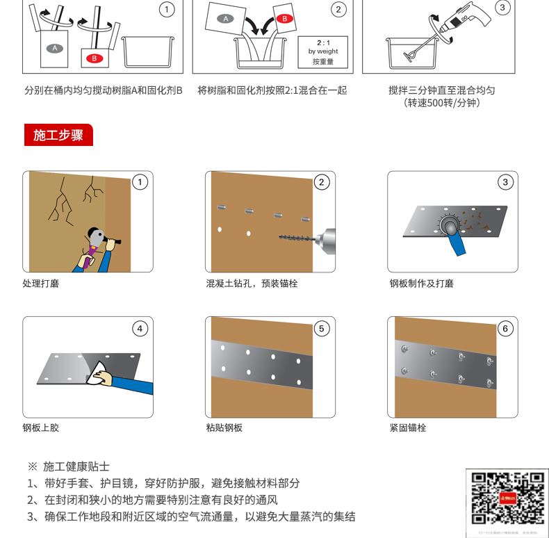 包钢浦江粘钢加固施工过程